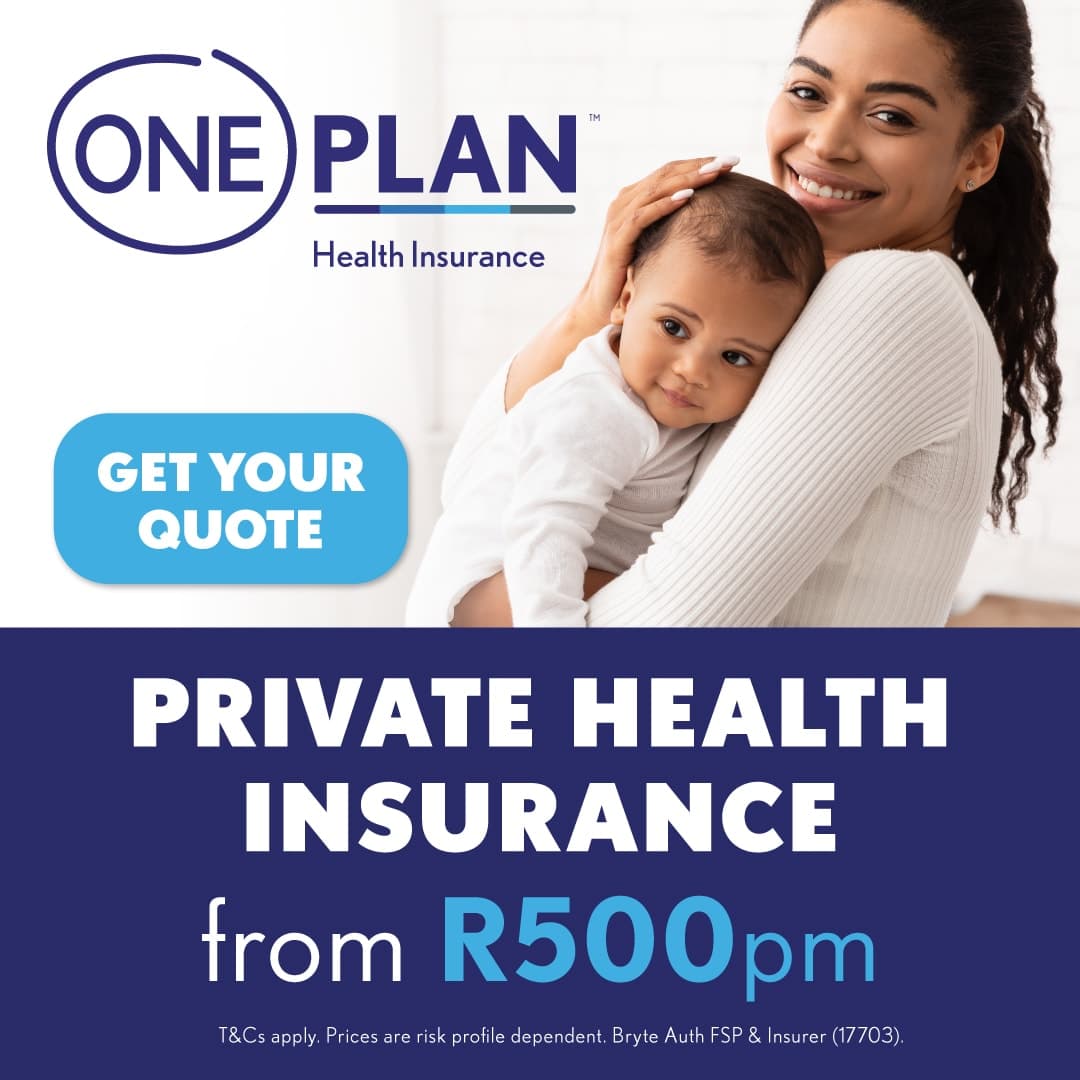 A woman holding a baby in her arms with the words private health insurance from rs