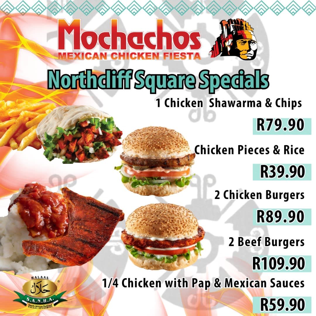A menu for a mexican restaurant