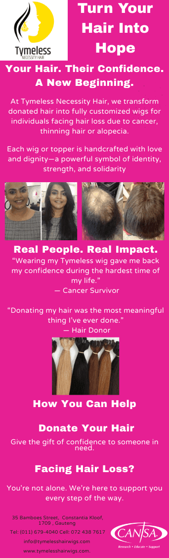 A flyer for a hair salon