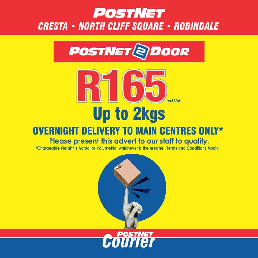 A poster with a hand holding a piece of paper