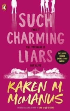 A book cover of such charming liars