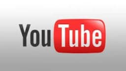 The youtube logo on a white background